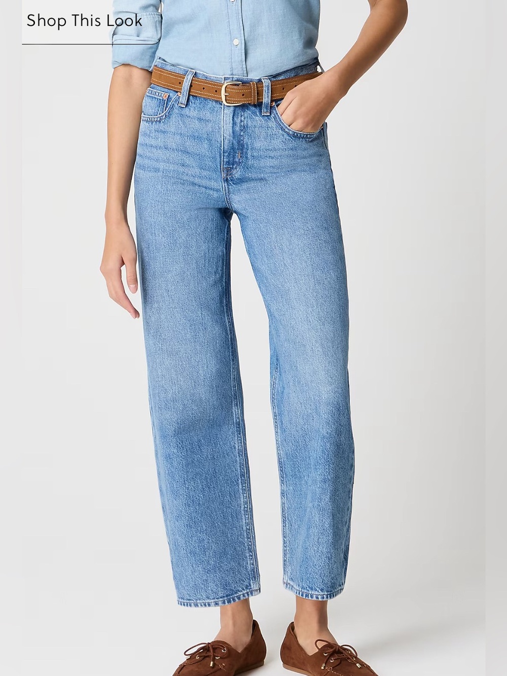 J Crew Factory Tall '90s Vintage Baggy Jean Size Tall 31 NEW w/ Tags